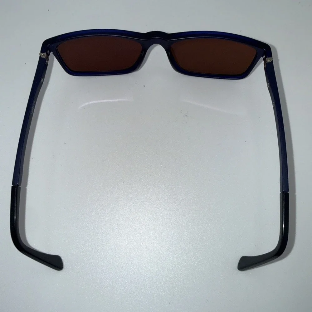 Polarized Sunglasses UV400 Luxury Blue Square Retro SunGlasses Classic